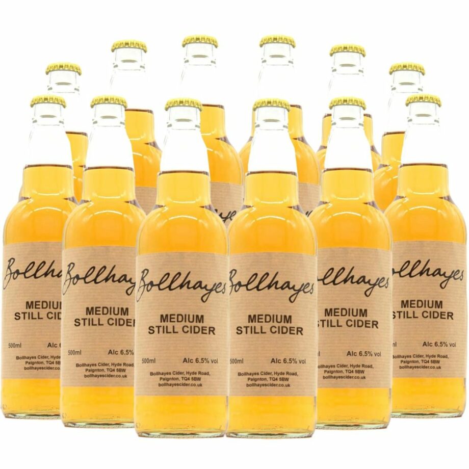 12 x 500ml Bottles Bollhayes Medium Still Cider