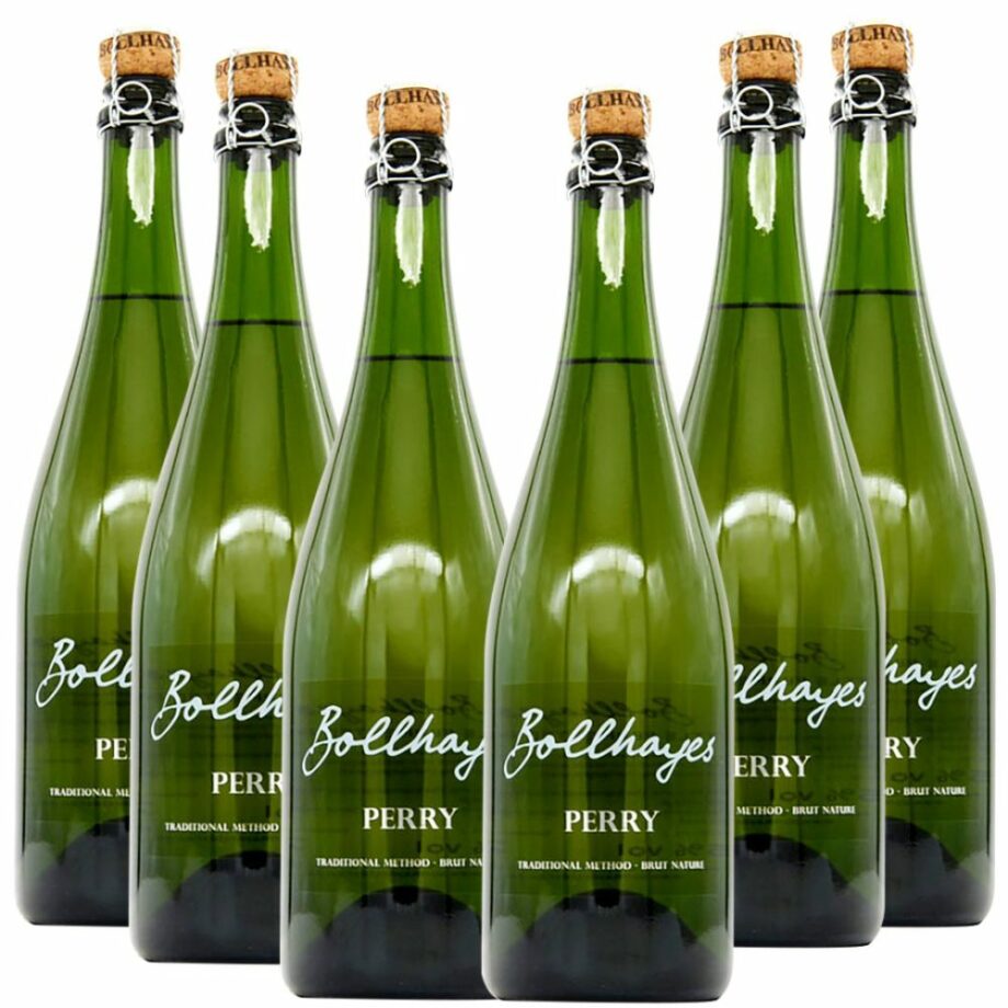 6 x 750ml Bottles Bollhayes Sparkling Perry